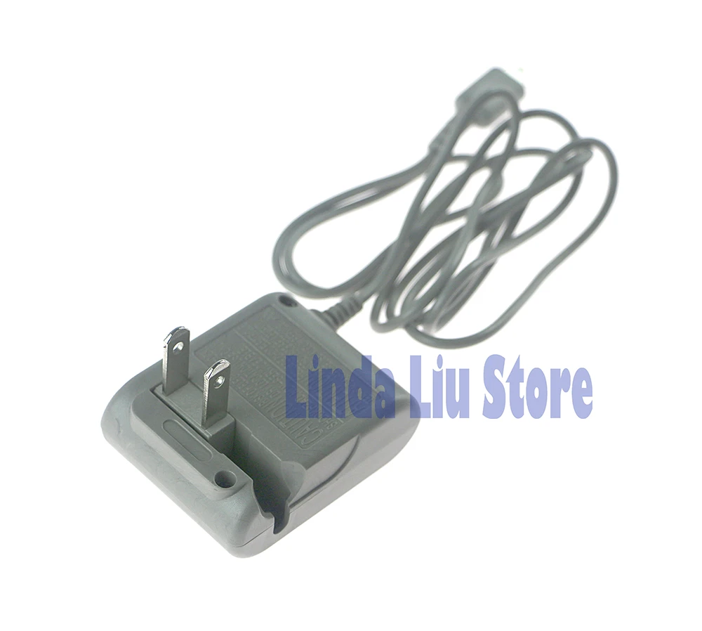 ChengChengDianWan-Adaptador de alimentação AC para Nintendo DS Lite NDSL, carregador de viagem parede, EUA 2 pinos, 1Pc