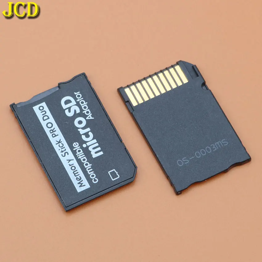 JCD 1Pcs Memory Card Adapter Micro SD to Memory Stick Adapter For PSP Sopport Class10 Micro SD 2GB 4GB 8GB 16GB 32GB