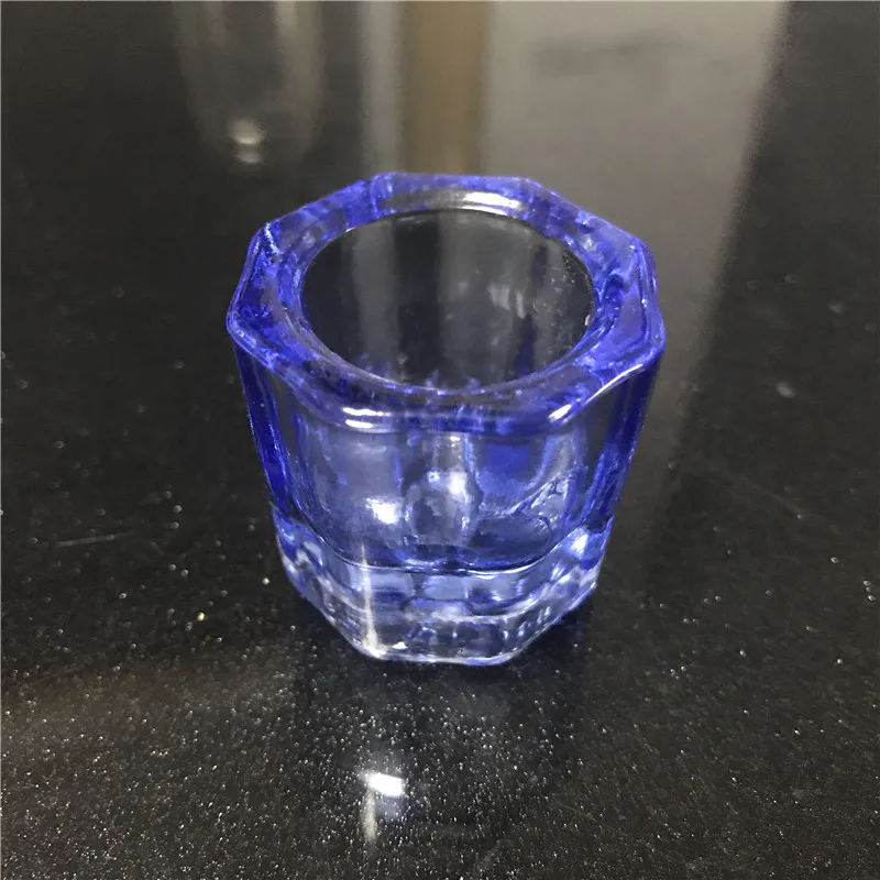 5pcs/set Dental glass dappen dishes household Octagonal cups Reconcile cup Mixing Bowls Dental Materials Cups