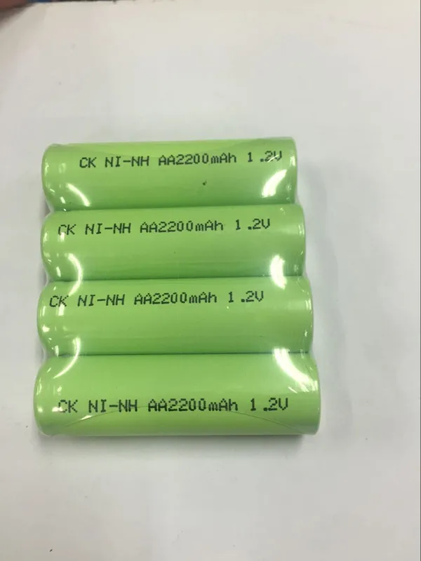 Rechargeable battery nickel metal hydride battery industrial packaging 5 battery AA2200mAh a row of four packets Rechargeable Li