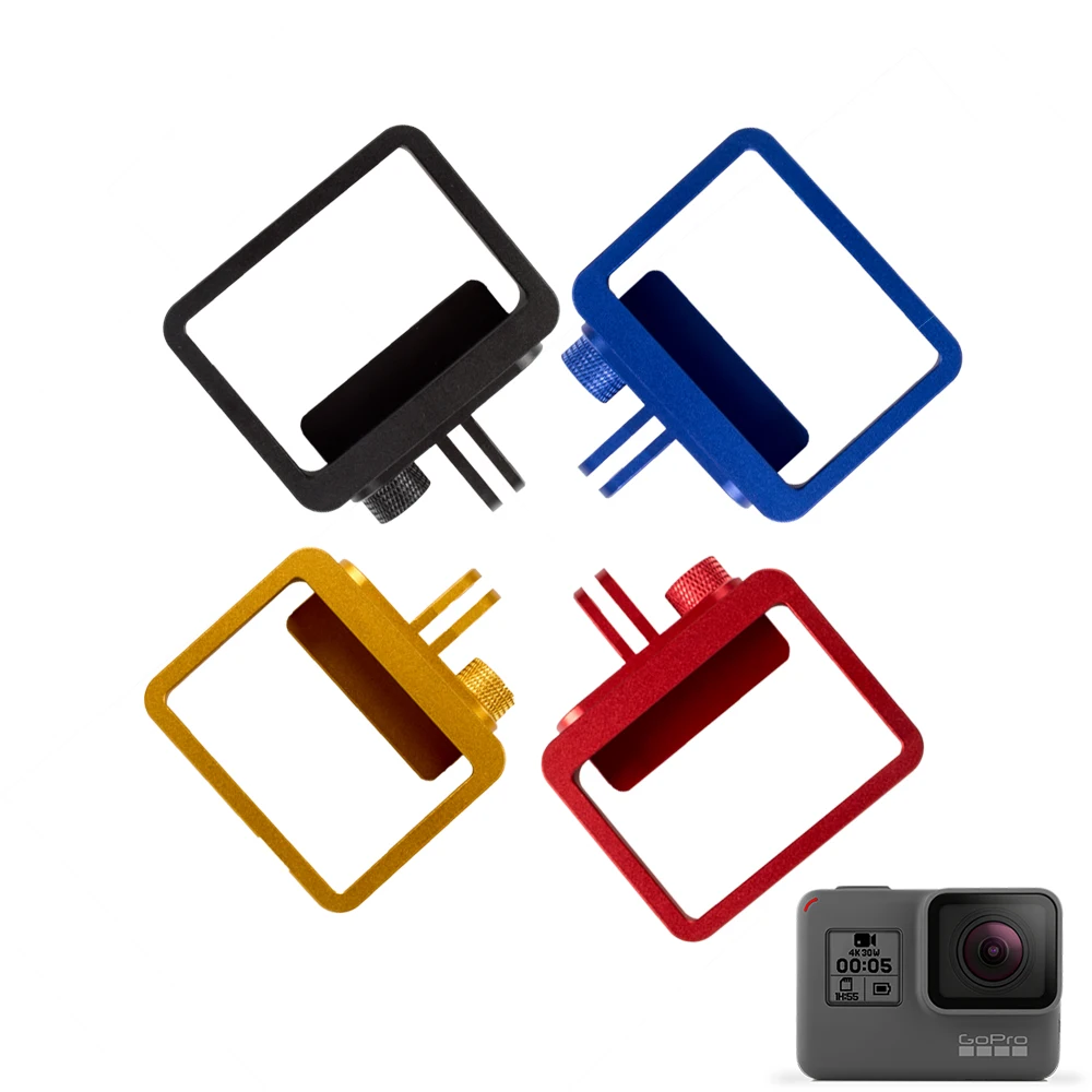 アルミ合金フレームボーダー保護スケルトンハウジングケースシェル GoPro ヒーロー 7 6 5 黒 Editon アクションカメラアクセサリー