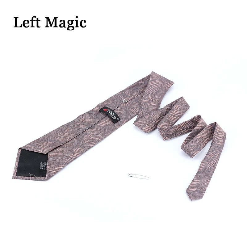 1 PCS The Magic Tie Magic Trick Deluxe Comedy Pop Up Neck Tie Rising Magic Trick Clown Joke Gag Men Gimmick Prop G8139