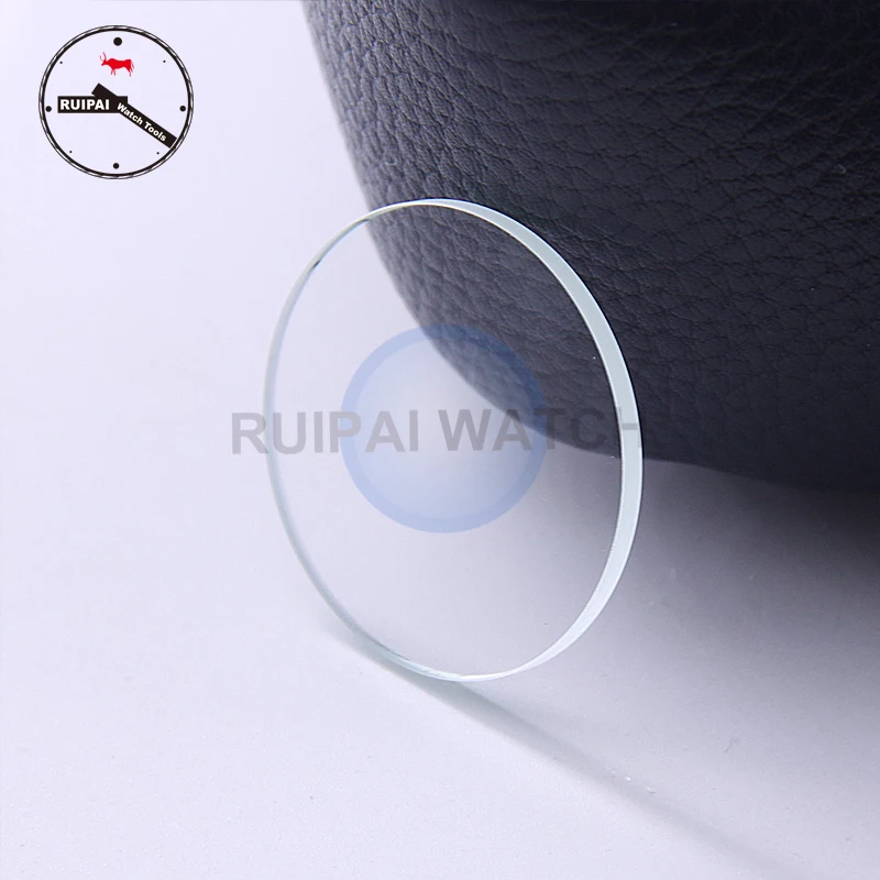 Wholesale 6pcs/lot 30mm to 32.5 mm Assort size Watch Glass Crystal 2mm thickness Flat Watch Glass