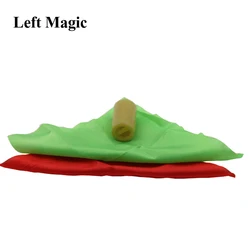 1 pcs Double Color Changing Hanky Silk Magic Trick change 2 great magic Chameleon Silk Disappearing Magic Toy& Prop E3088