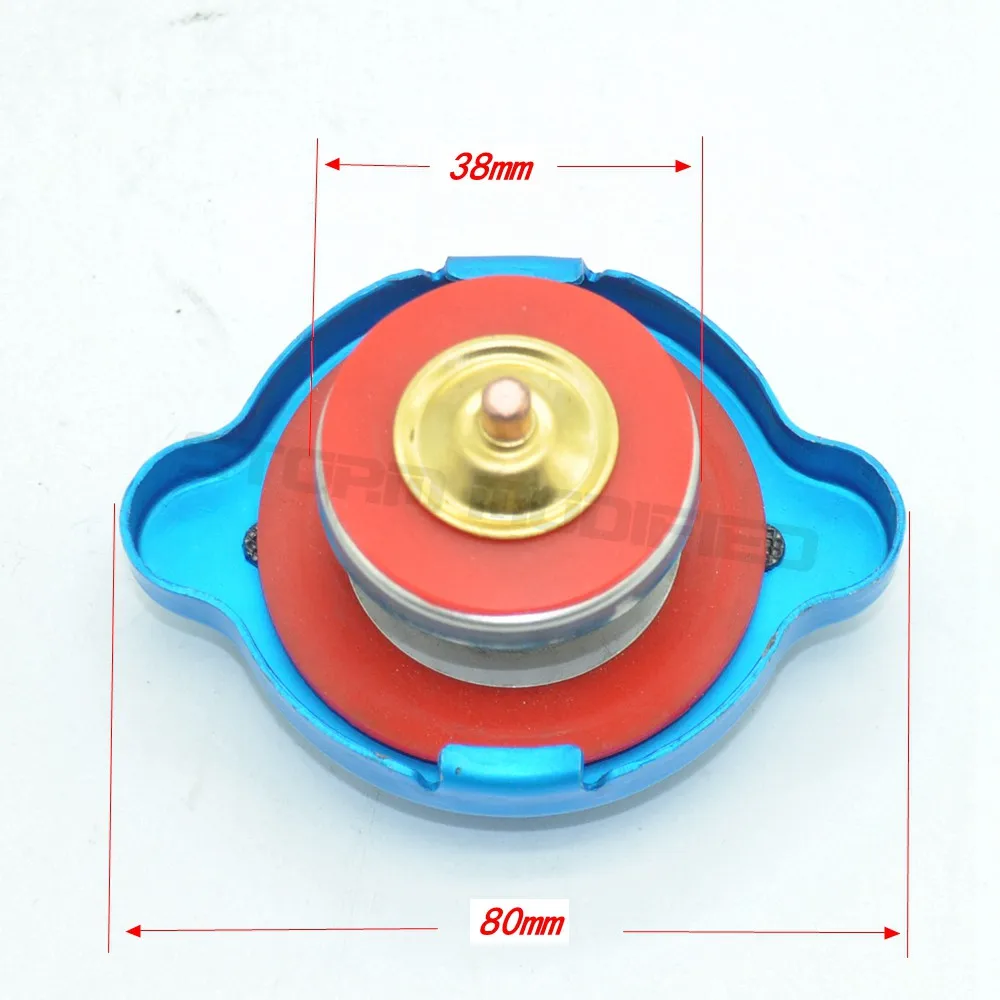 Sutong Universele Truck Water Tank Thermostatische Radiator Cap Cover Met Temperatuurmeter Meter Accessoires 0.9 Bar