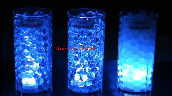 4pcs Wedding Decoration Remote Control UnderwaterSubmersible LED Party Tea Table Mini Light With Battery for Halloween Christmas