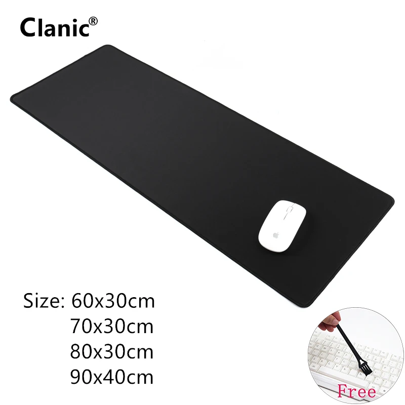 700x300 Big sizes Large Gaming Mouse pad 900x400 XXL Black Mousepad L XL Lock the edge Laptop PC Game Gamer Computer Accessory