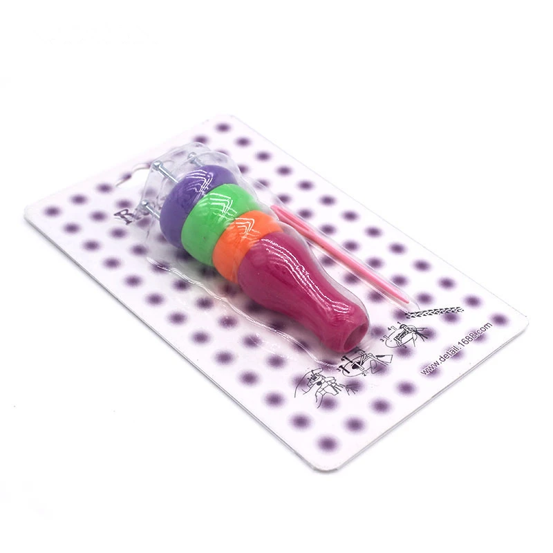 ABS Plasic Yarn Wool Knitter Knitting Doll Dolly Rope Braided Craft Loom Maker DIY Sewing Tools & Accessory Needlework Home Tool