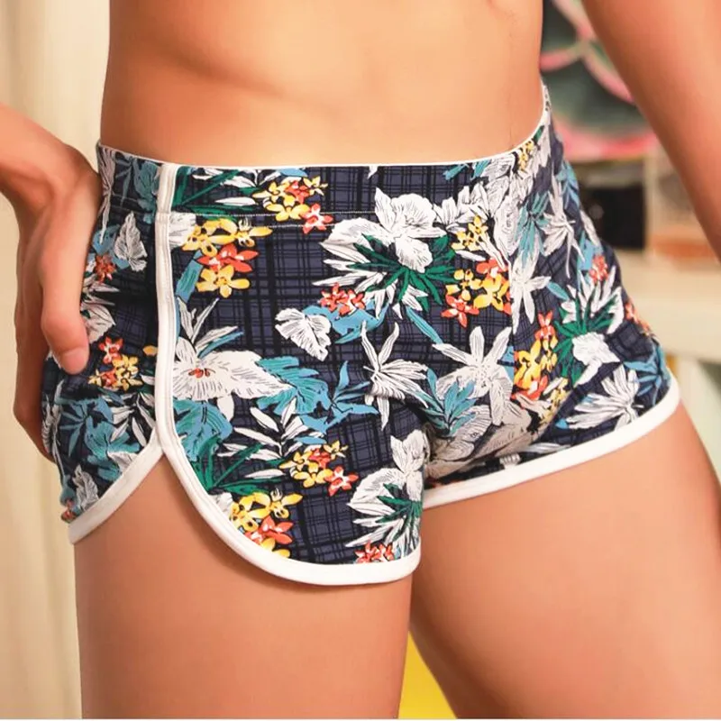 New Aibc Brand Boxer Shorts printed men lounge underwear casual shorts sexy fashion boxer