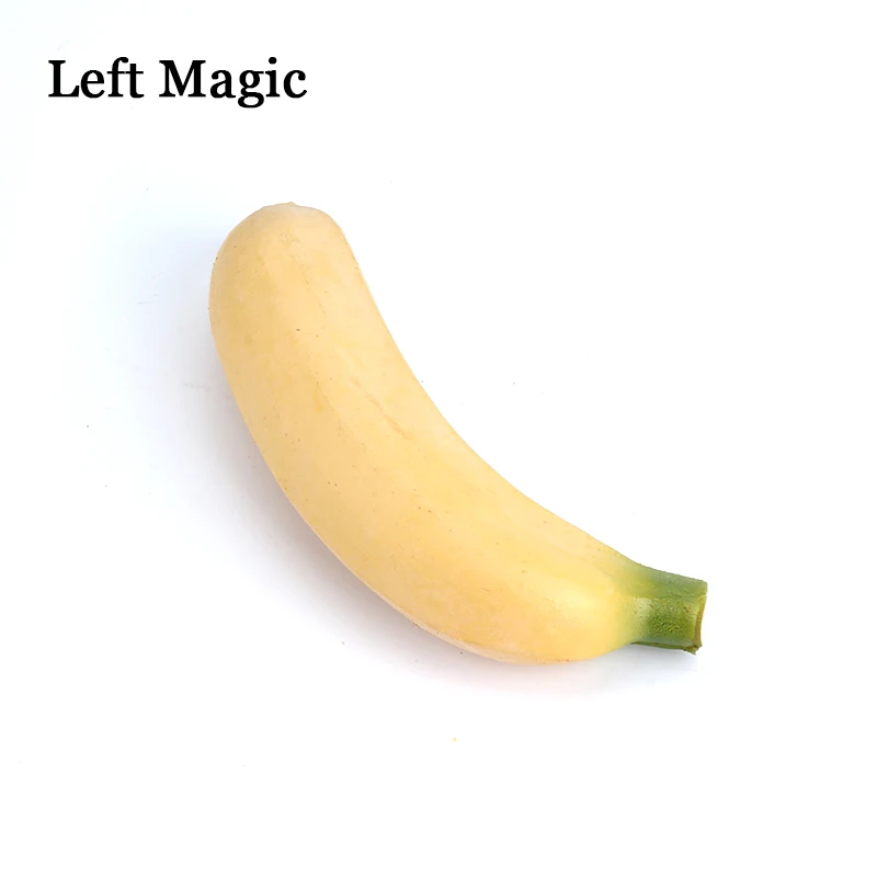 Rubber Fake Banana From Empty Hand Imitation Vanishing Appearing Banana Magic Tricks Stage Gimmick Props Illusion Comedy