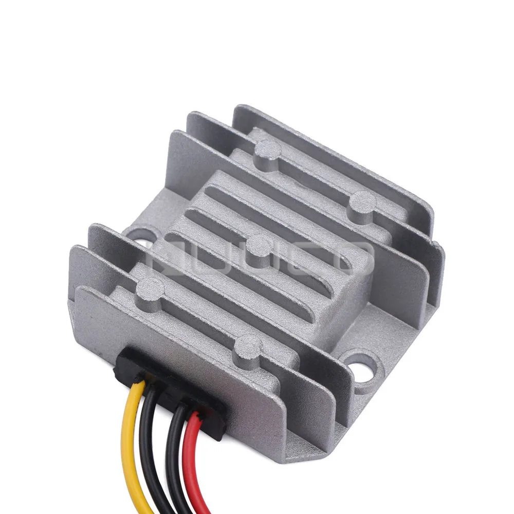 50W Buck Converter DC 12/24V (9V~32V) to 5V 10A Voltage Regulator/Power Adapter/Drive Module for Car/Large trucks/Taxi/Bus etc