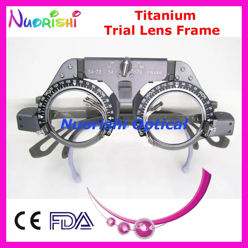 XD22 New Titanium Optical Optometry Ophthalmic Trial Lens Frame Light Weight 52g Onlly Lowest Shipping Costs