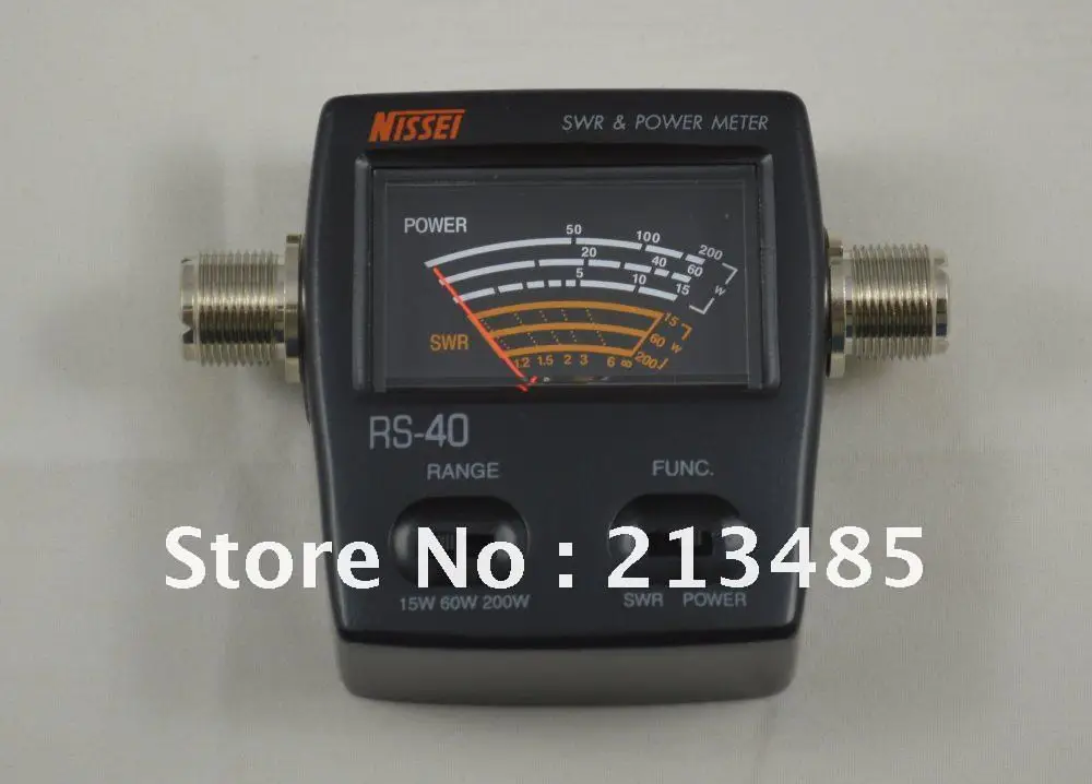 NISSEI SWR & Power Meter RS-40 144/430MHz Band for Two-way Radio