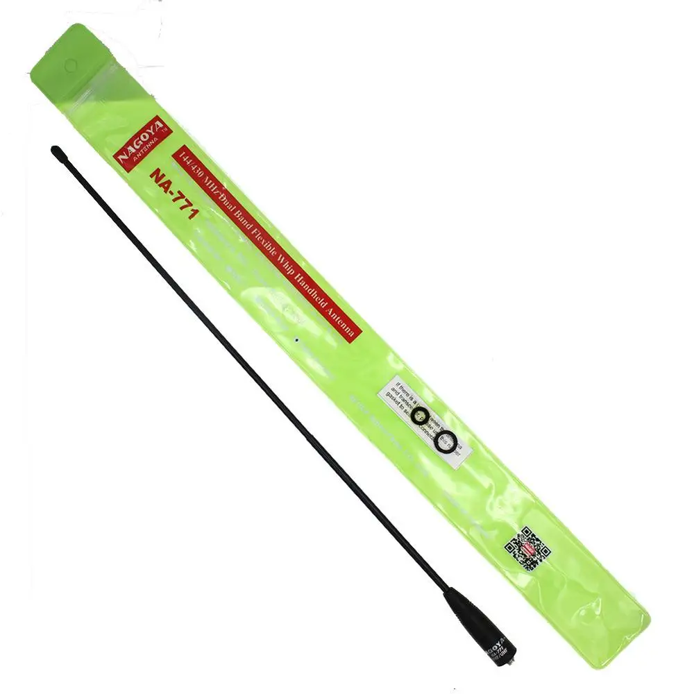 100% Original de Nagoya NA-771 antena de Radio de dos vías SMA hembra para $TERM impacto BaoFeng UV-5R UV-82 BF-888S UV-9R de mano transceptor de
