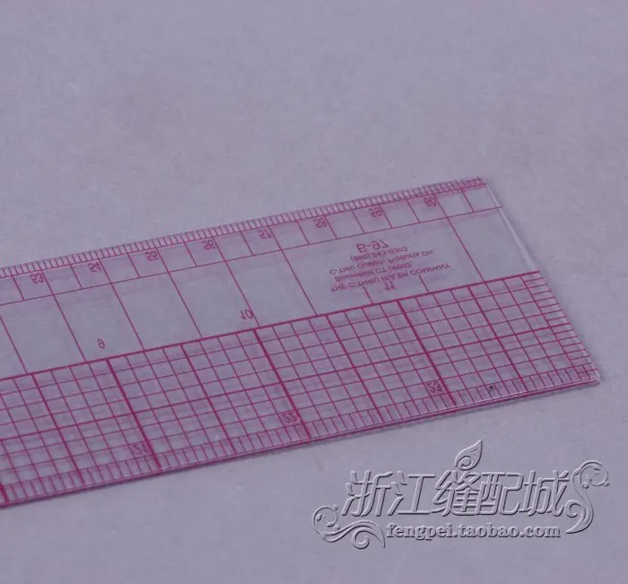 Garment -making Plate Drawing Feet Foot Versatile built- Scale Grading Scale Garment 61CM B97 Metric Ruler