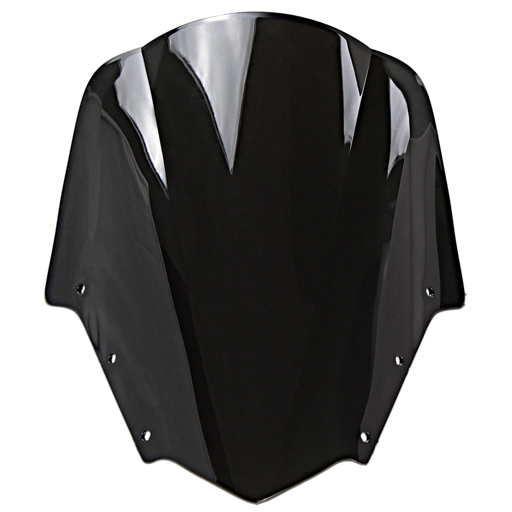 Motorcycle ABS Plastics Windscreen Black Wind Deflectors For Yamaha FZ1 Fazer FZ1S Windshield FZS1000S 2006-2011 Shield Screen