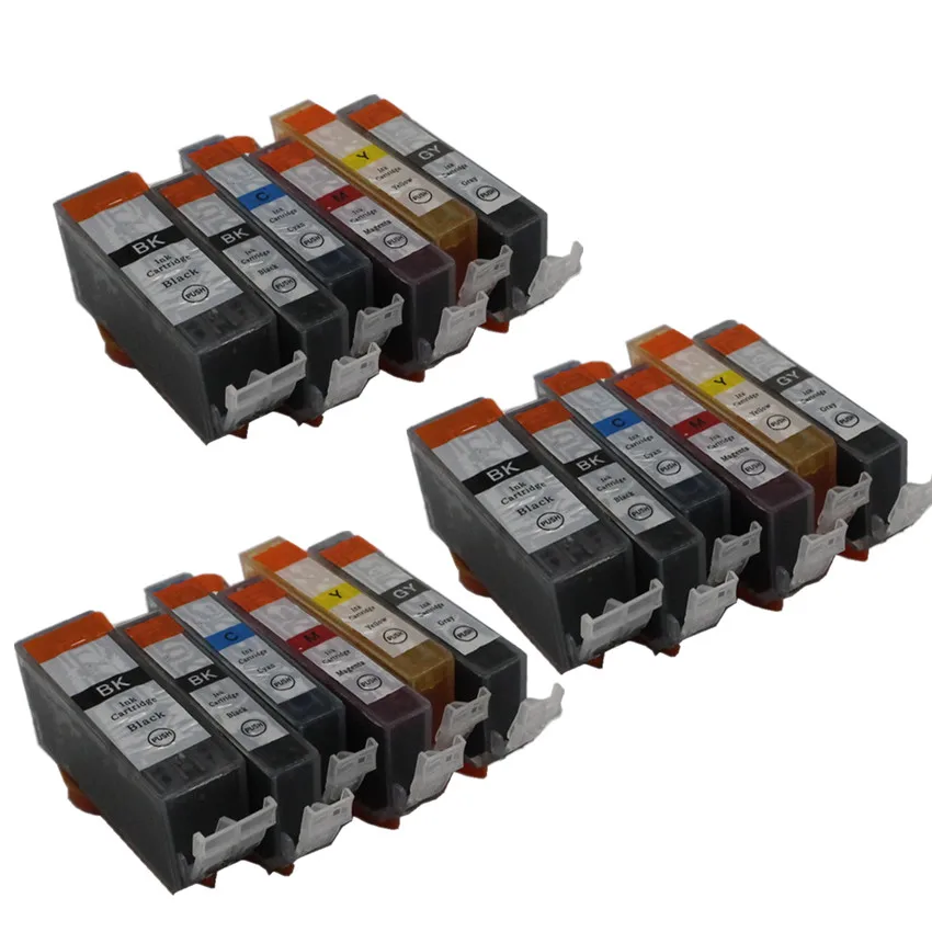 

6 color PGI-425 425BK CLI 426 GY compatible ink cartridge For canon PIXMA MG6140 MG6240 MG8140 MG8240 printers