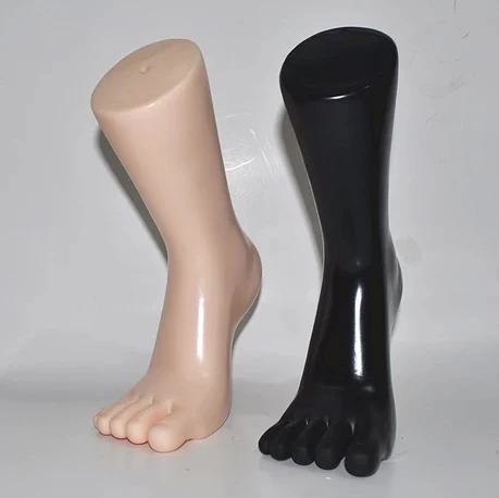 High Quality Abstract Feet Mannequin Skin Black Foot Sock Store Furnishing Display