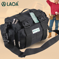 High Quality LAOA  Multifunction Tool Bag Large Capacity Professional Repair Tools Bag Messenger Bag