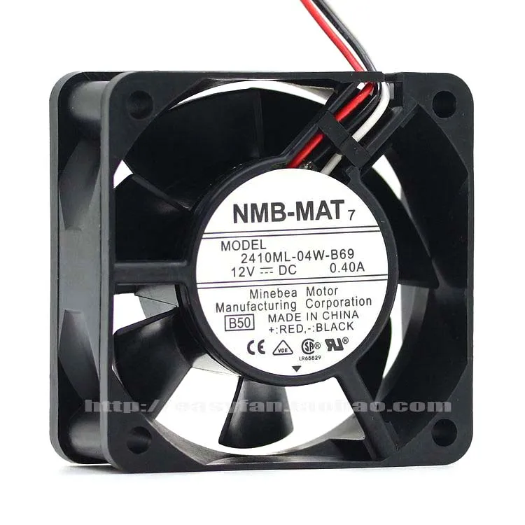 

NEW NMB-MAT NMB 2410ML-04W-B69 6025 6CM 12V 0.40A 3lines high air volume cooling fan