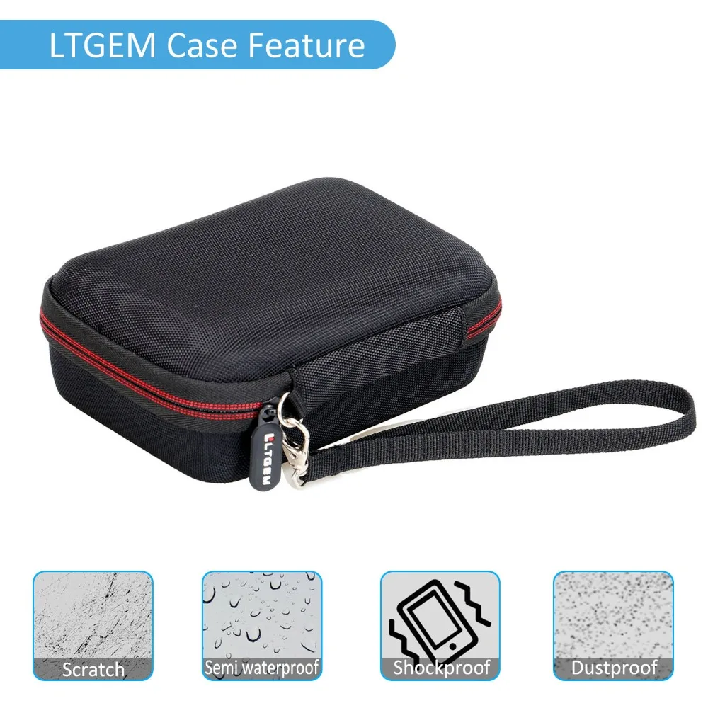 LTGEM Carrying Case for Kodak Mini Shot Wireless 2 in 1 Instant Print Digital Camera & Printer Storage Box Bag