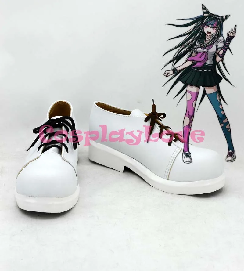 

Danganronpa Dangan Ronpa 2 Mioda Ibuki Cosplay Shoes Boots Hand Made Custom-made For Halloween Christmas Festival CosplayLove