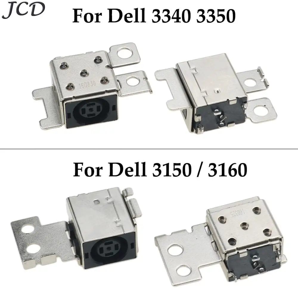 JCD DC Power Jack Socket Connector For Dell Latitude 3340 3350 / Latitude 11 3150 3160 DC Port