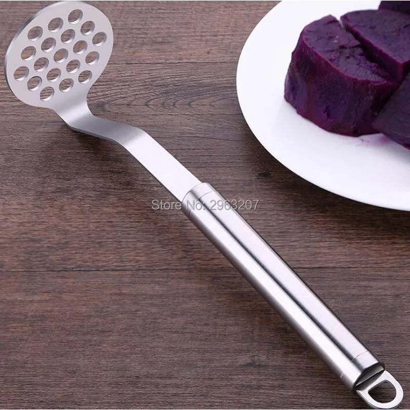 Stainless Steel Potato Ricer Egg Masher Mould Pressure Mud Machine Fruit Vegetable Crusher Tools Accessories