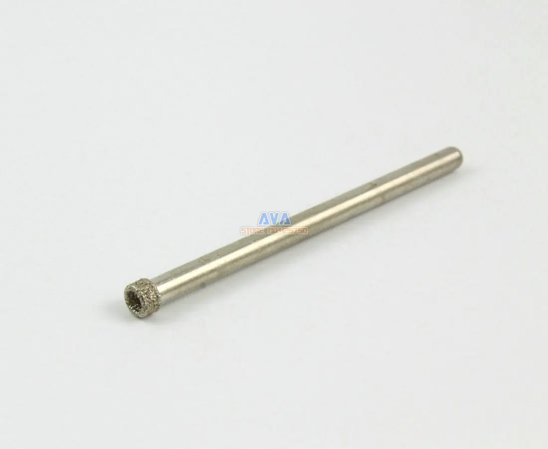 

15 Pcs 3mm Diamond Mounted Point Spherical Concave Head Grinding Bit Grit 80