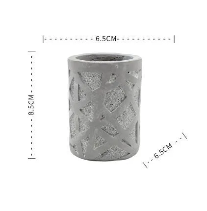 silicone mold planter 3d vase mold Cylindrical Bird's Nest flower pots molds muti-meat pot mould handmade moulds