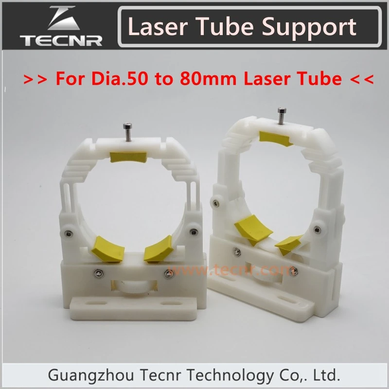 50MM to 80MM diameter CO2 laser tube  support mount brackets ajusted for laser engraver