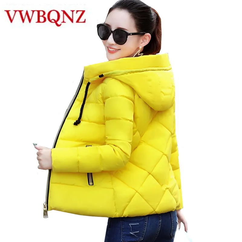 2024 Women winter jacket autumn hooded Coat Female Short Spring Jacket Women Padded cotton Parkas Casual Student Basic Jackets