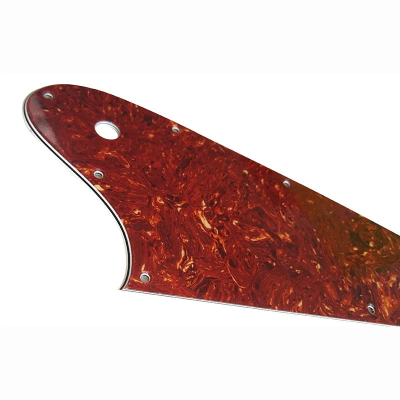 Pleroo Custom Guitar pickgaurd - For Firebird Guitar pickguard Scratch Plate ,  4 Ply Red Tortoise