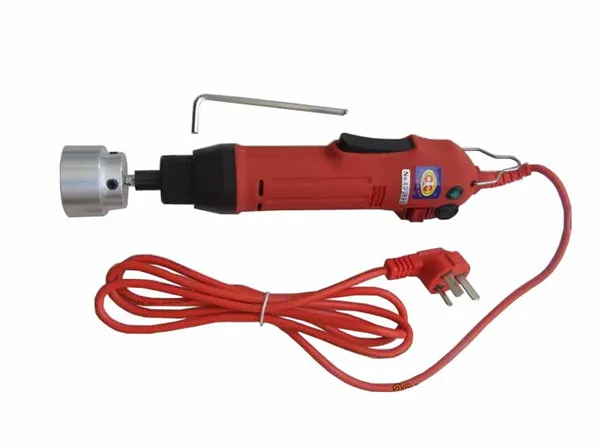 Freies Verschiffen, Handheld capping maschine für kleine unternehmen, elektrische schraube capping maschine