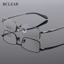 BCLEAR Full Rim Pure Titanium Eyeglasses Frame for Men Optical Glasses Frame Prescription Eyewear Spectacles 9867 Fashion Frame