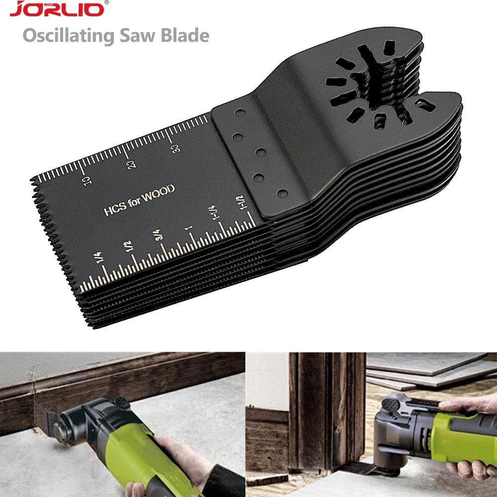 Hoja de sierra oscilante de 34mm multiherramienta para Dewalt Fein Multimaster Dremel renovador corte de madera