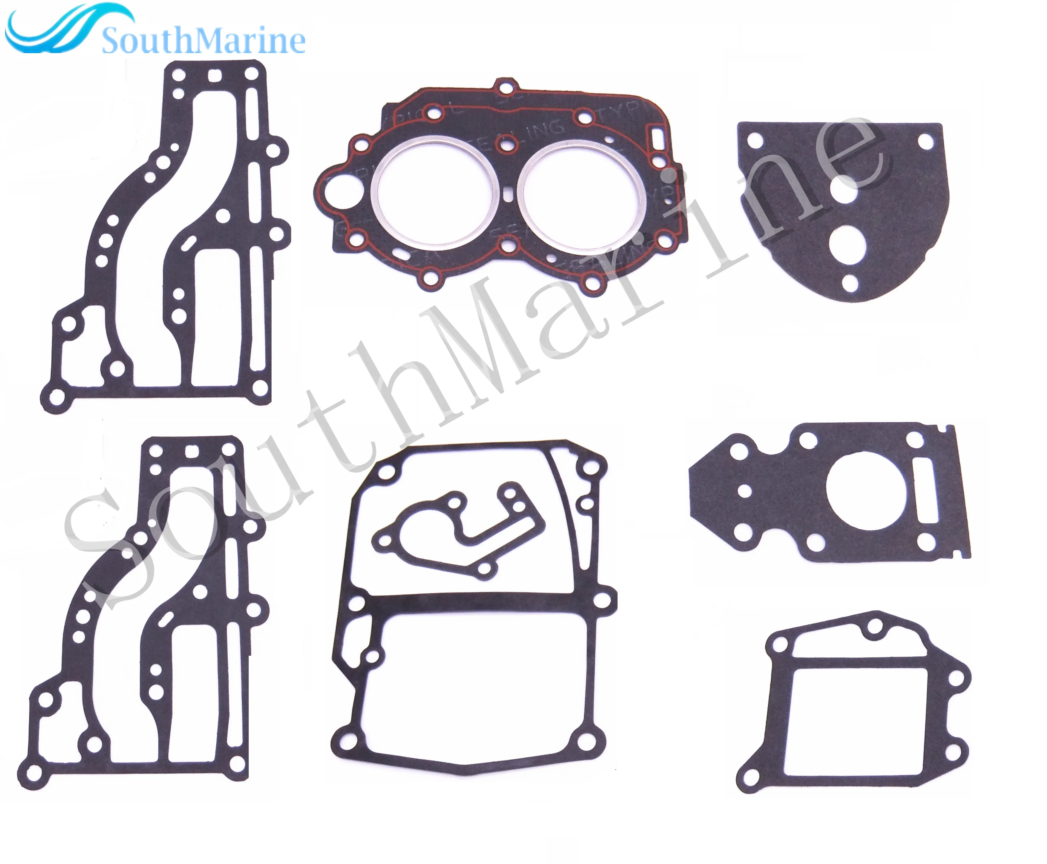 Complete Power Head Seal Gasket Kit Boat Motor for Yamaha 9.9hp 15hp 63V Outboard Engine