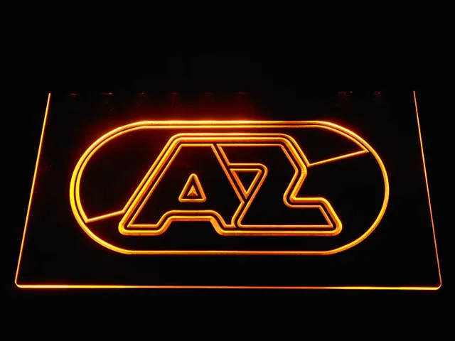 b1010 20+ Colors 5 Sizes AZ Alkmaar Zaanstreek Eredivisie Football LED Neon Light Signs