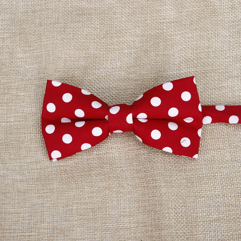 Hot New Men\'s Bowtie Neckwear Classic Dots Bowties For Wedding Party Fashion Casual Man Business Polka Dot Bow ties Cravat