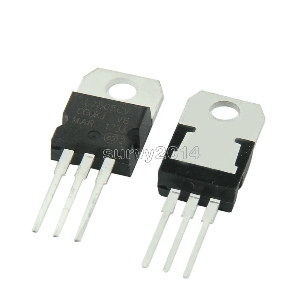 3PCS X IC L7805CV L7805 7805 TO-220 Voltage Regulator 5V NEW