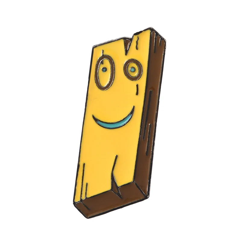 Jonny & Plank Enamel Lapel Pin image