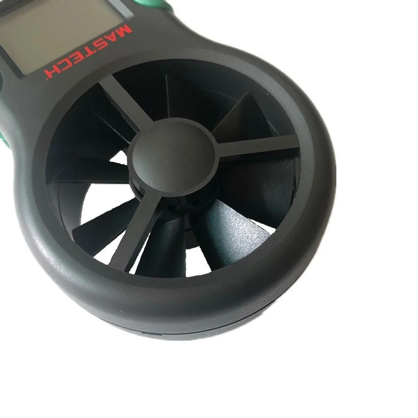 Imagem -05 - Mastech-medidor de Velocidade do Vento Modelo Ms6252a Digital com Barra Gráfica Medidor de Fluxo de ar