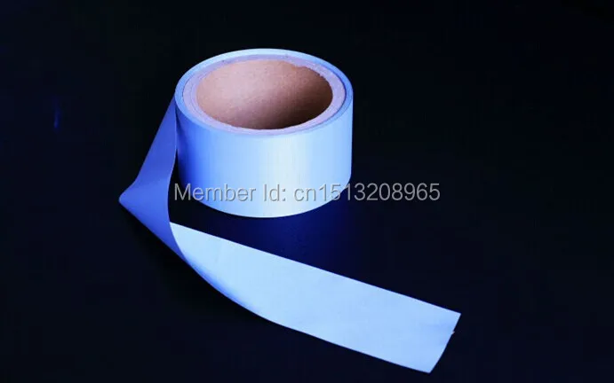 

TM9806:3cm width*100yards length polyester(R>420 cd/lx.m2) class2 reflective fabric\tape for warning sew