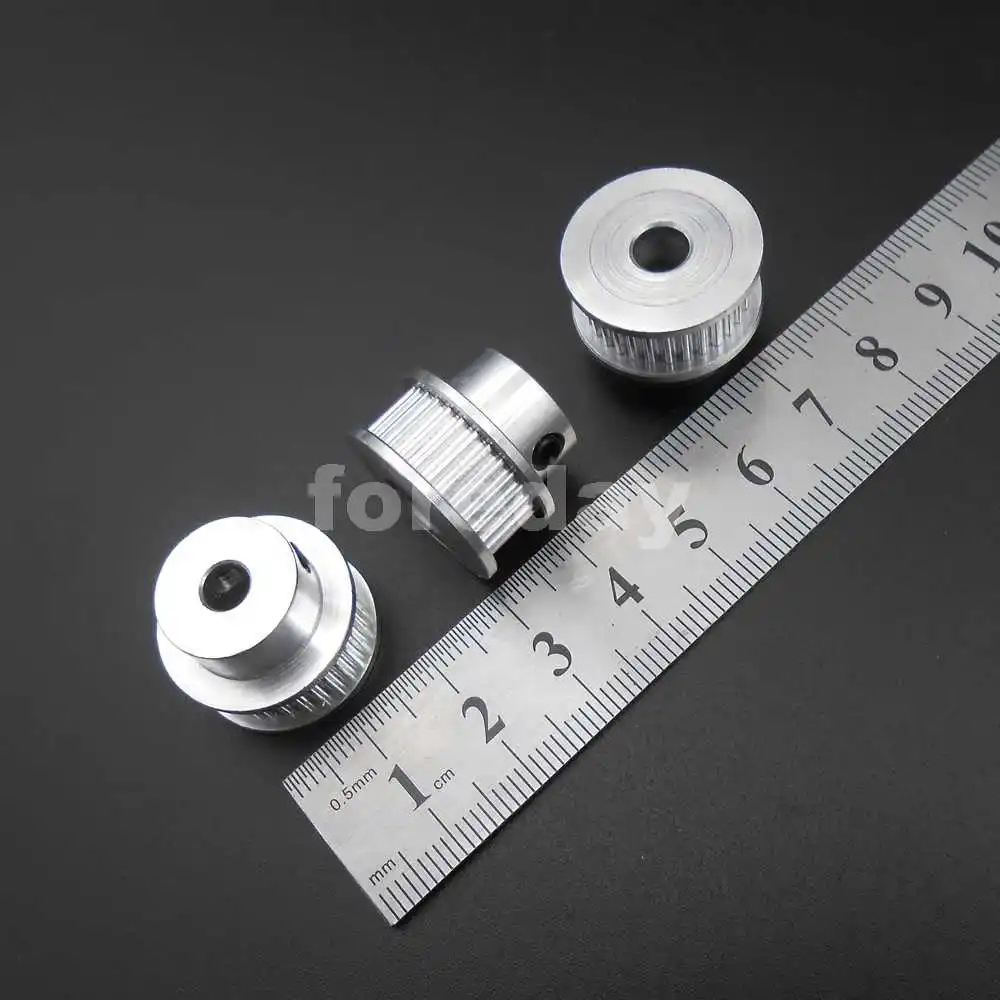 100PCS X 2GT 30 Teeth Synchronous Timing Drive Pulley Sheaves Wheel 6mm Wide GT2 30T 5MM 6MM 8MM 10MM M5 M6 M8 10MM *FD841-844