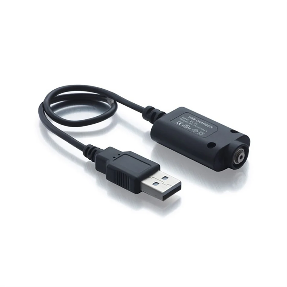 2 pieces Original USB Charger Cable Charging for EGO EVOD E-Cigarette Battery Universal 510 Charger Vaporizer Battery Charger