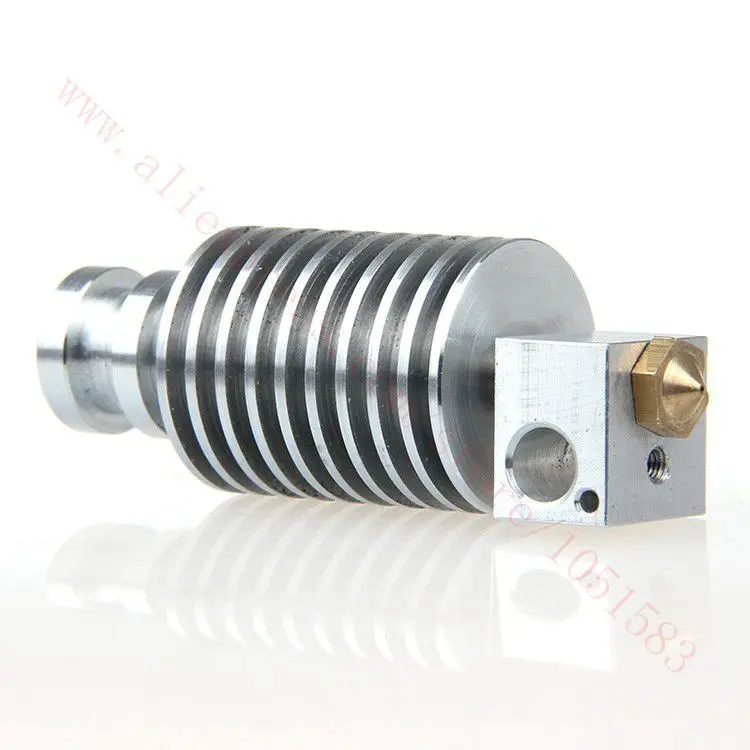 3D Máy In Lội Giàn Phơi Tất Cả Kim Loại V5 Hotend J-Đầu Nóng Đầu Có Nóng & Cảm Biến Nhiệt, 1.75/3Mm, 0.2-Đầu Phun 0.5Mm Tùy Chọn