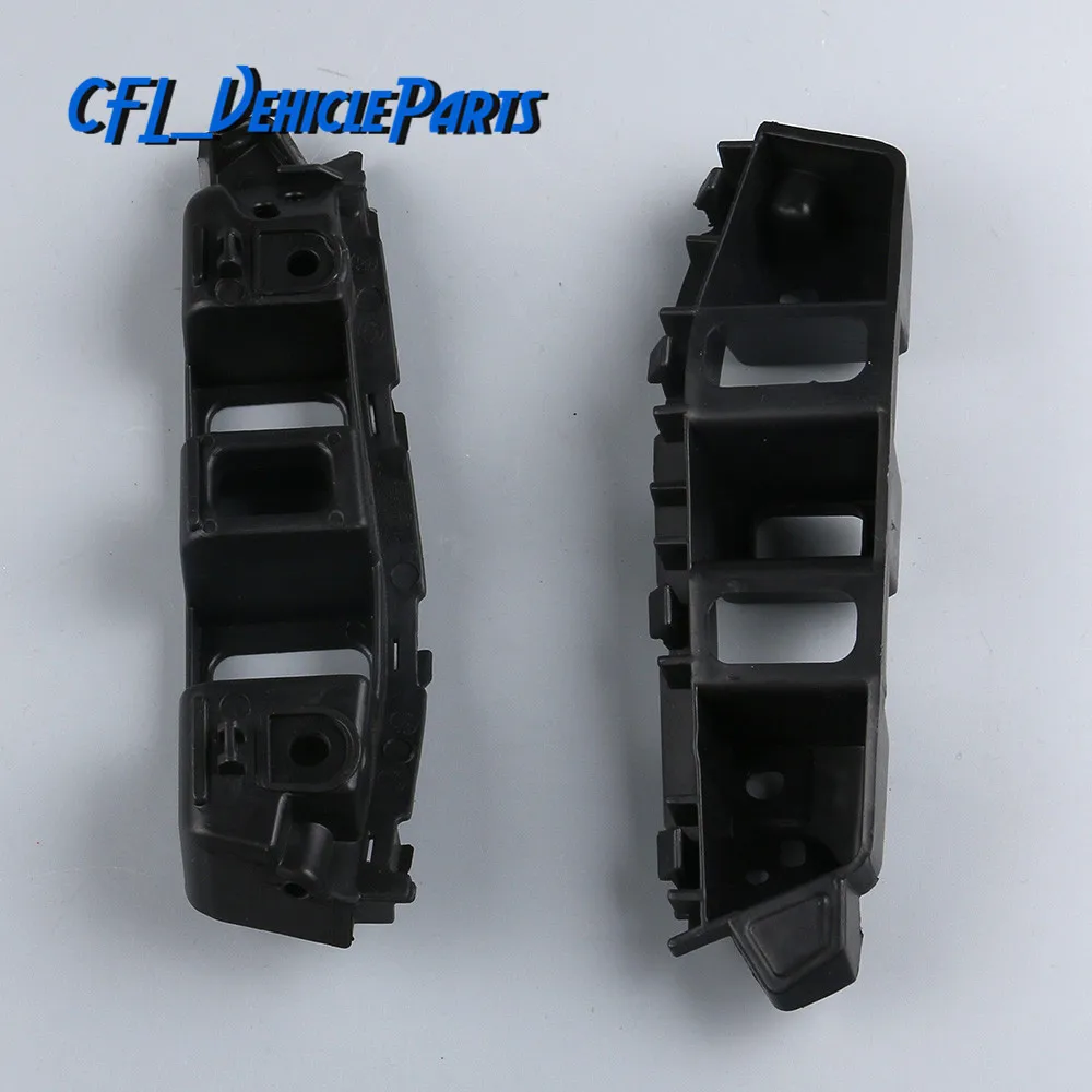 

Pair Left Right Front Bumper Bracket Cover Cover Guide 7P6807049 7P6807050 For Touareg 2011 2012 2013 2014