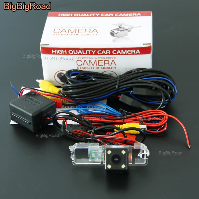 

BigBigRoad Car Rear View Reversing Camera With Filter For Volkswagen Up Robust 2010-2014 / SEAT Mii / Skoda Citigo 2011~2015