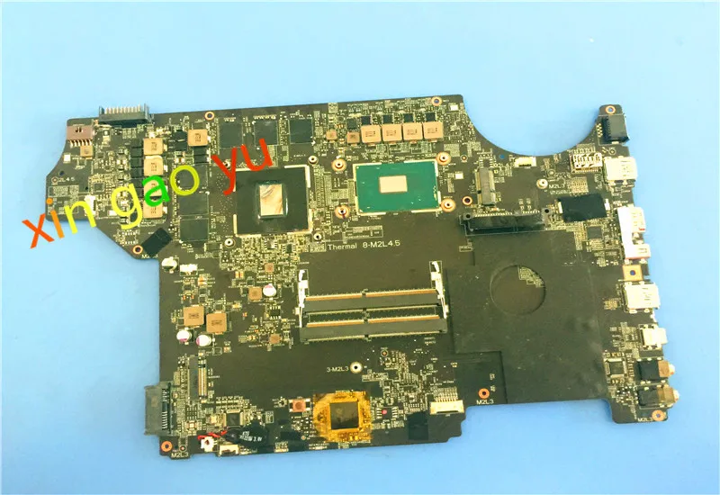 

Original For MSI GE62VR Laptop Motherboard MS-16JB1 MS-16JB I7-7700HQ CPU GTX1060M 100% Test OK