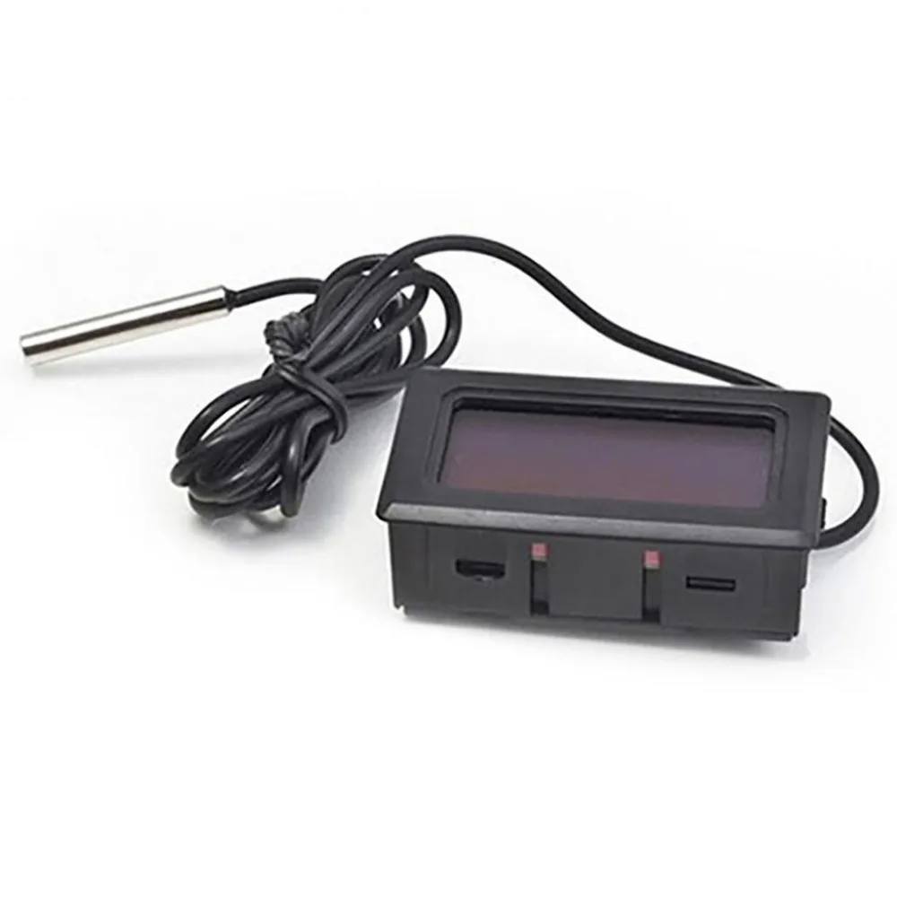 Digital LCD Display Water Thermometer Gauge for Probe Temperature Aquarium Tank Pool Refrigerator Home Thermometer